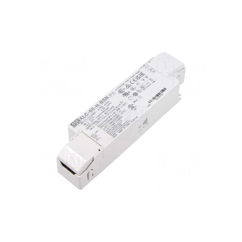 Alimentator LED pulsatoriu 60W 9-54VDC 900mA-1,7A 155-400VDC | Electronic-mag.ro | Componente Electronice