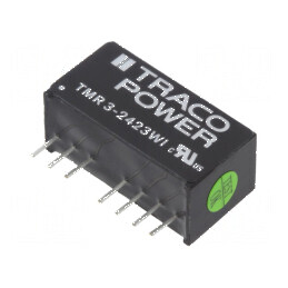 Convertor DC/DC 3W 9-36V la 15V/-15V SIP8 | Electronic-mag.ro | Componente Electronice