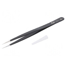 Pensetă ESD cu vârf ascuțit, lungime 140mm | Electronic-mag.ro | Componente Electronice