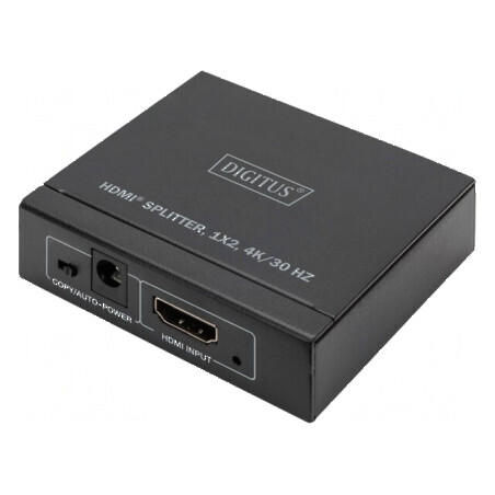 Splitter HDMI 1.4 cu intrare DC și soclu HDMI - neagră | Electronic-mag.ro | Componente Electronice