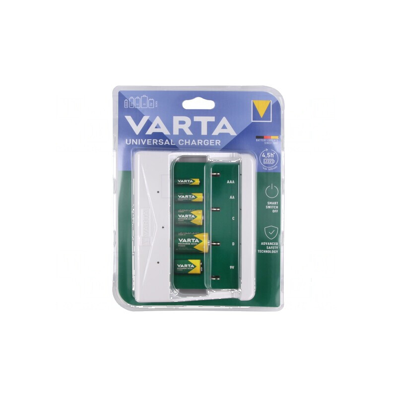 Incărcător pentru baterii reîncărcabile Ni-MH - Ştecher EU | Electronic-mag.ro | Componente Electronice
