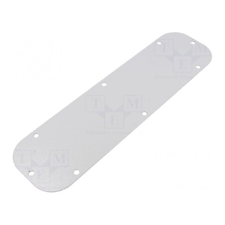 Placa de trecere cabluri tablă de oțel 330mm x 90mm | Electronic-mag.ro | Componente Electronice