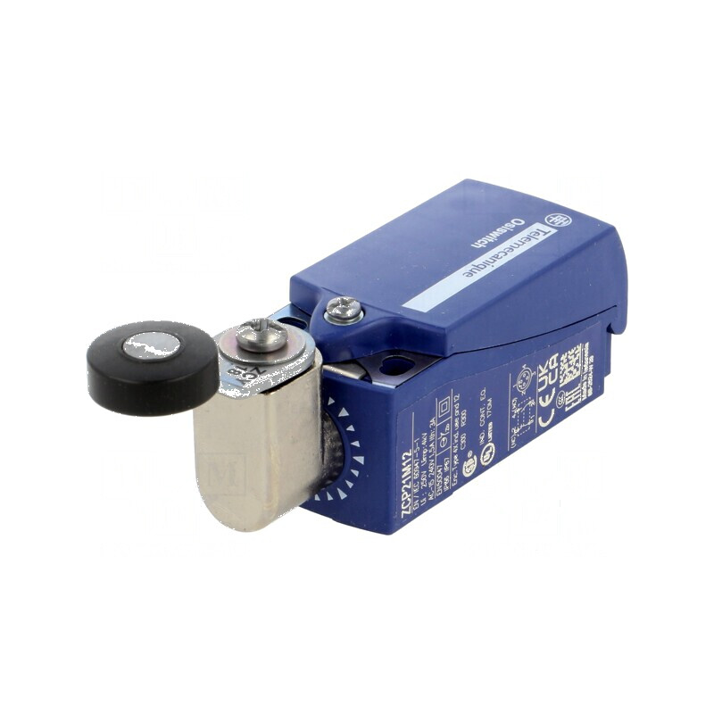 Limitator cursă manetă R 33mm, rolă din plastic Ø19mm 10A - Set limitatoare de cursă pentru manetă de 33mm, role din plast | Electronic-mag.ro | Componente Electronice