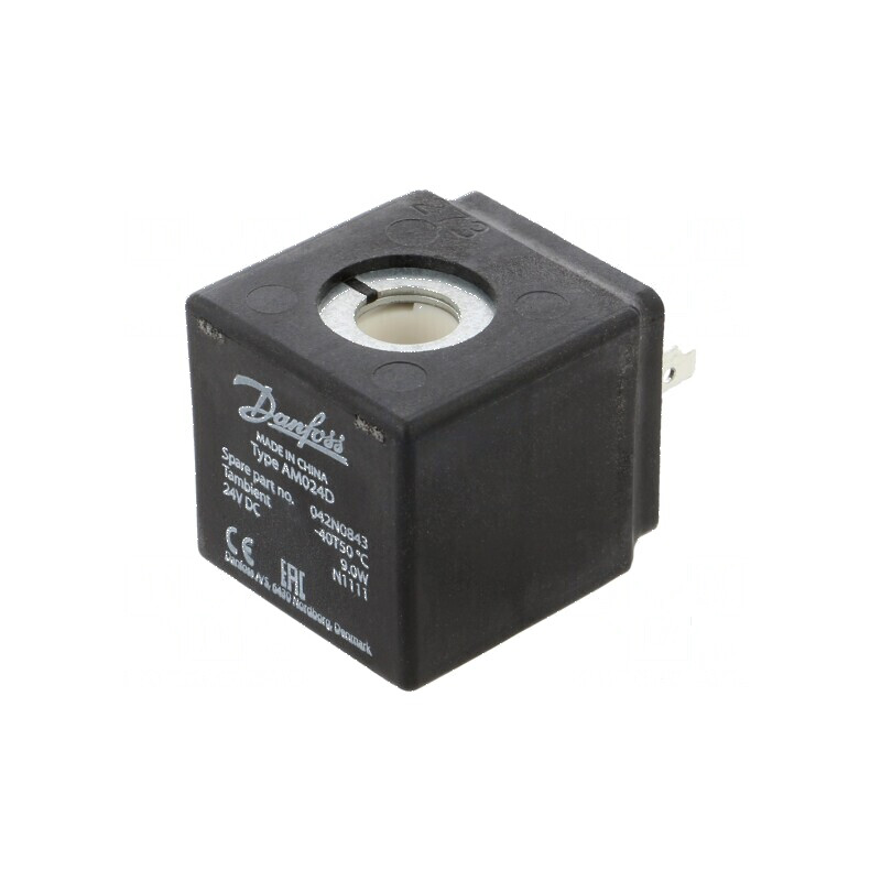Bobina pentru electrovalvă 9mm 24VDC IP00 -40÷50°C | Electronic-mag.ro | Componente Electronice