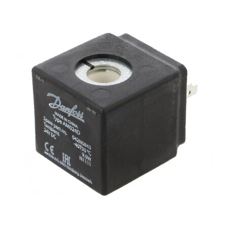 Bobina pentru electrovalvă 9mm 24VDC IP00 -40÷50°C | Electronic-mag.ro | Componente Electronice