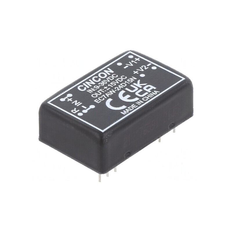 Convertor DC/DC 10W 9-36V la 15V 333mA DIP24 | Electronic-mag.ro | Componente Electronice
