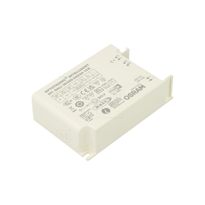 Alimentator LED pulsatoriu 30W 24,2VDC 220÷240VAC IP20 88% | Electronic-mag.ro | Componente Electronice