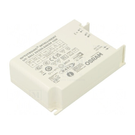 Alimentator LED pulsatoriu 30W 24,2VDC 220÷240VAC IP20 88% | Electronic-mag.ro | Componente Electronice
