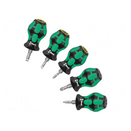Set de şurubelniţe Pozidriv, plată STUBBY, 5 buc. | Electronic-mag.ro | Componente Electronice