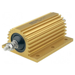 Rezistor bobinat cu radiator 22Ω 200W | Electronic-mag.ro | Componente Electronice