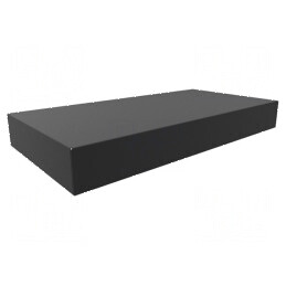 Carcasă neagră de oțel X: 203mm Y: 406mm Z: 51mm | Electronic-mag.ro | Componente Electronice