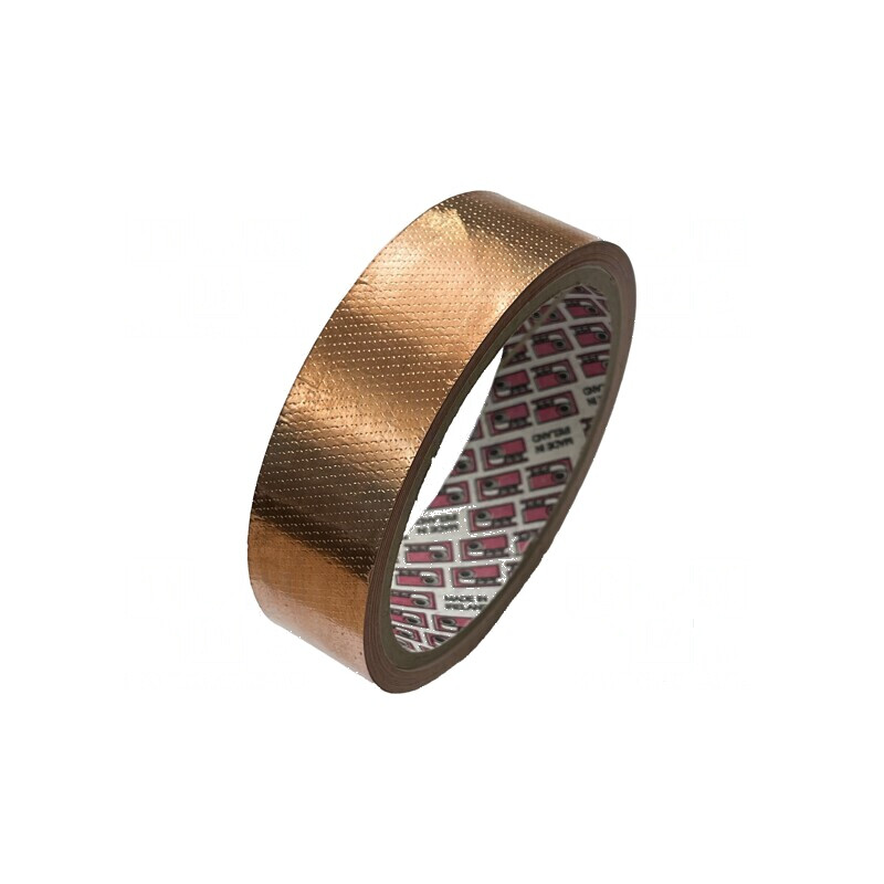 Bandă de ecranare acrilică 12mm x 16,5m | Electronic-mag.ro | Componente Electronice