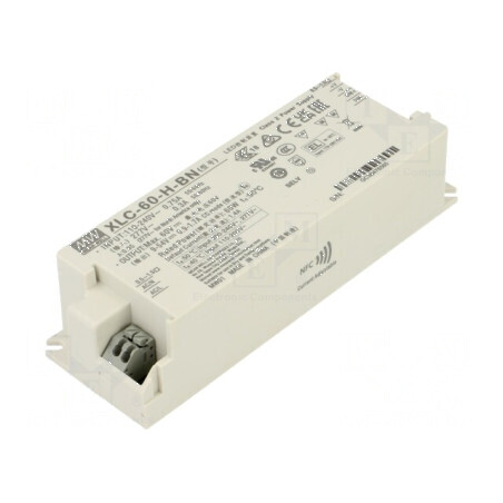 Alimentator LED pulsatoriu 60W 9÷54VDC 900mA÷1,7A 155÷400VDC | Electronic-mag.ro | Componente Electronice