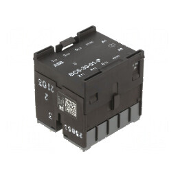 Contactor cu 3-poluri și contact auxiliar NC 24VDC | Electronic-mag.ro | Componente Electronice