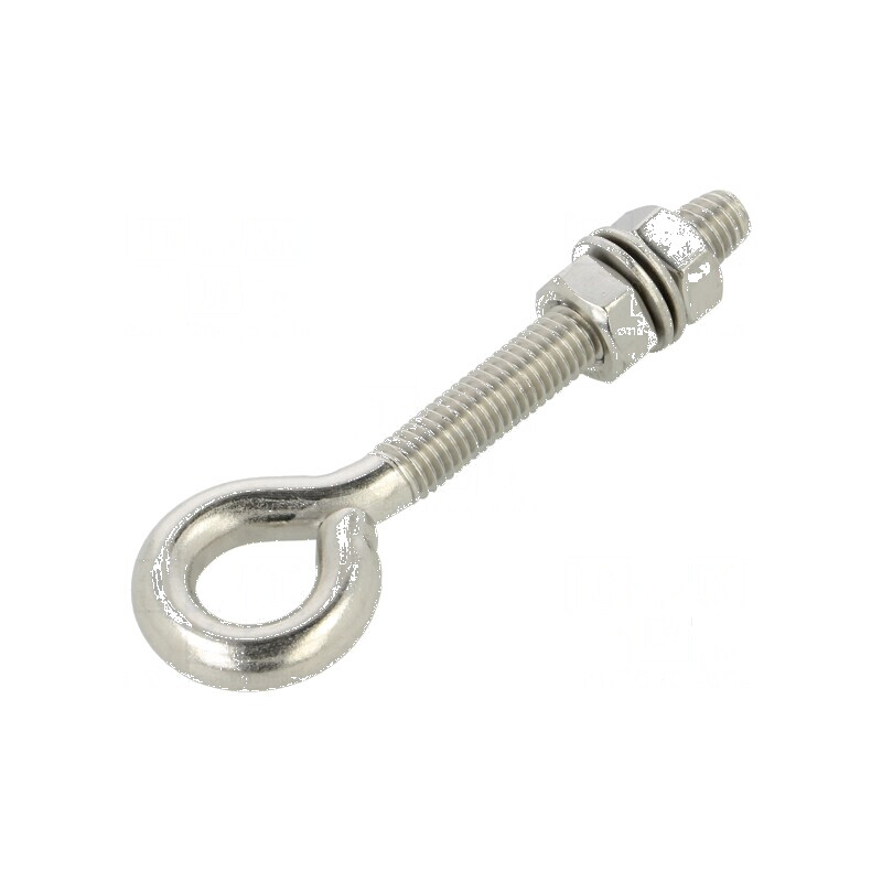 Şurub tip ochi pt.fixare cablu - Set de 8 buc. | Electronic-mag.ro | Componente Electronice