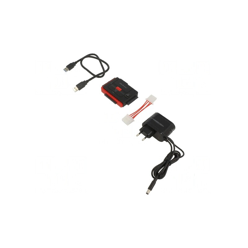 Adaptor USB pentru SATA III, USB 3.0 neagră | Electronic-mag.ro | Componente Electronice
