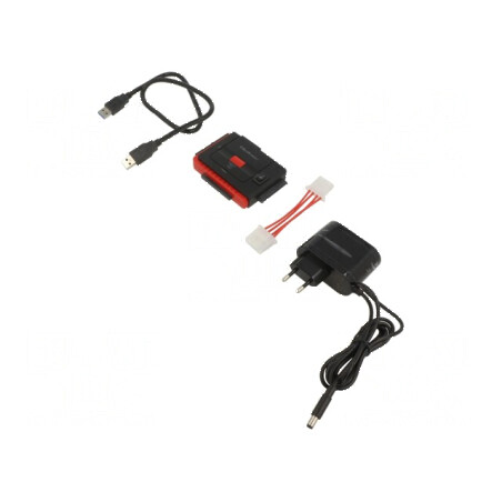 Adaptor USB pentru SATA III, USB 3.0 neagră | Electronic-mag.ro | Componente Electronice