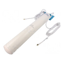 Antenă albă SMA-J 50W 600÷2700MHz 50Ω 3m 12dBi -20÷85°C | Electronic-mag.ro | Componente Electronice