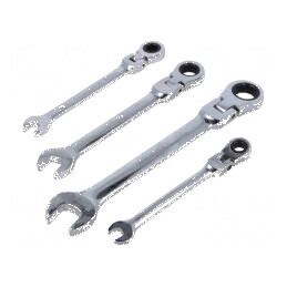 Set chei combinate cu piedică și articulație, 4 buc. | Electronic-mag.ro | Componente Electronice