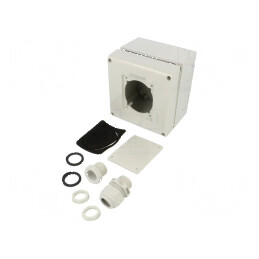 Carcasă de conexiuni IP66 de dimensiuni 136mm x 150mm x 105mm | Electronic-mag.ro | Componente Electronice