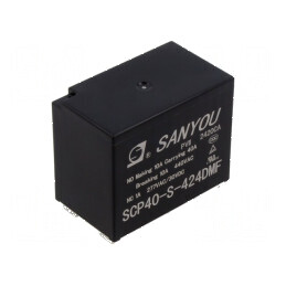 Releu electromagnetic 4PST-NO 12VDC 40A 40SCP PCB | Electronic-mag.ro | Componente Electronice