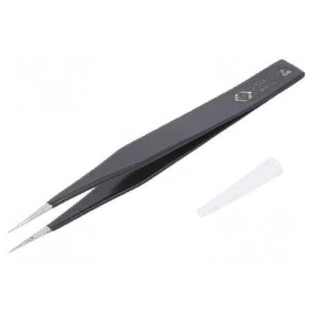 Pensetă ESD vârf ascuţit 127mm | Electronic-mag.ro | Componente Electronice