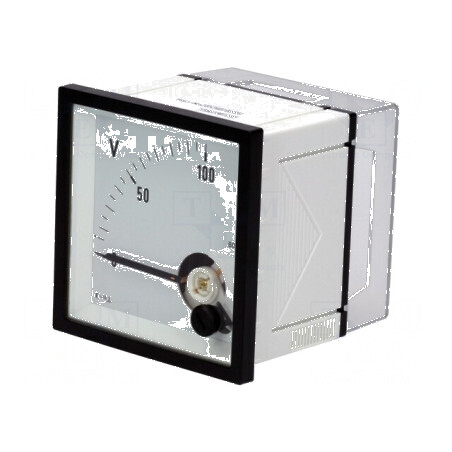 Voltmetru pe panou 0÷100V True RMS EQN | Electronic-mag.ro | Componente Electronice
