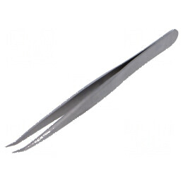 Pensetă cu vârf curbat 110mm | Electronic-mag.ro | Componente Electronice