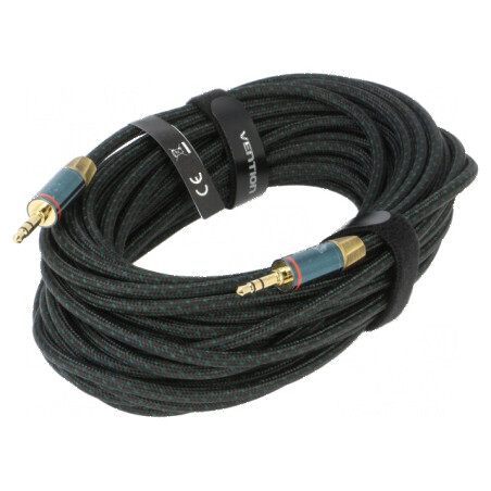 Cablu audio Jack 3,5mm 10m aurit | Electronic-mag.ro | Componente Electronice