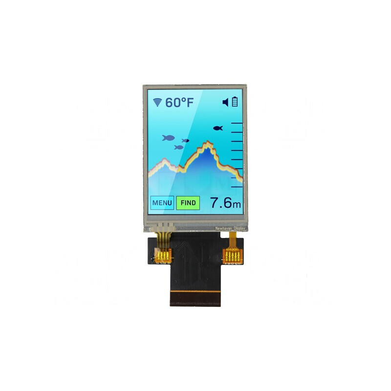 Display LED 2.4 inch TFT 240x320 RGB - 42.8x59.9x3.93mm dimensions | Electronic-mag.ro | Componente Electronice