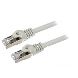 Patch cord S/FTP 6a sârmă Cu LSZH gri 35m | Electronic-mag.ro | Componente Electronice