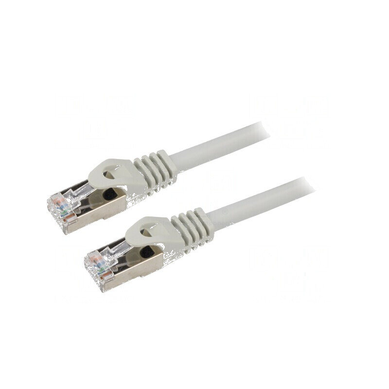 Patch cord S/FTP 6a sârmă Cu LSZH gri 35m | Electronic-mag.ro | Componente Electronice