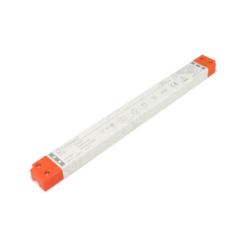 Alimentator LED 24VDC 2,5A IP20 | Electronic-mag.ro | Componente Electronice
