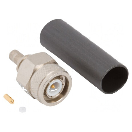 Conector TNC mufă tată drept 50Ω - Cablu de lipire/crimpare | Electronic-mag.ro | Componente Electronice