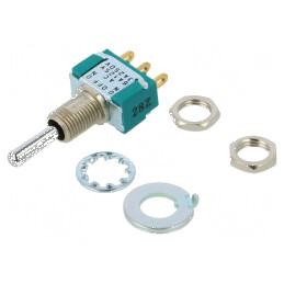 Comutator basculant 3 poziții SPDT ON-OFF-ON | Electronic-mag.ro | Componente Electronice