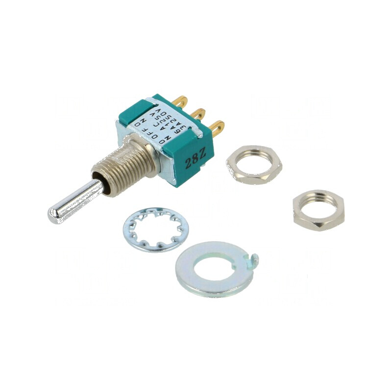 Comutator basculant 3 poziții SPDT ON-OFF-ON | Electronic-mag.ro | Componente Electronice