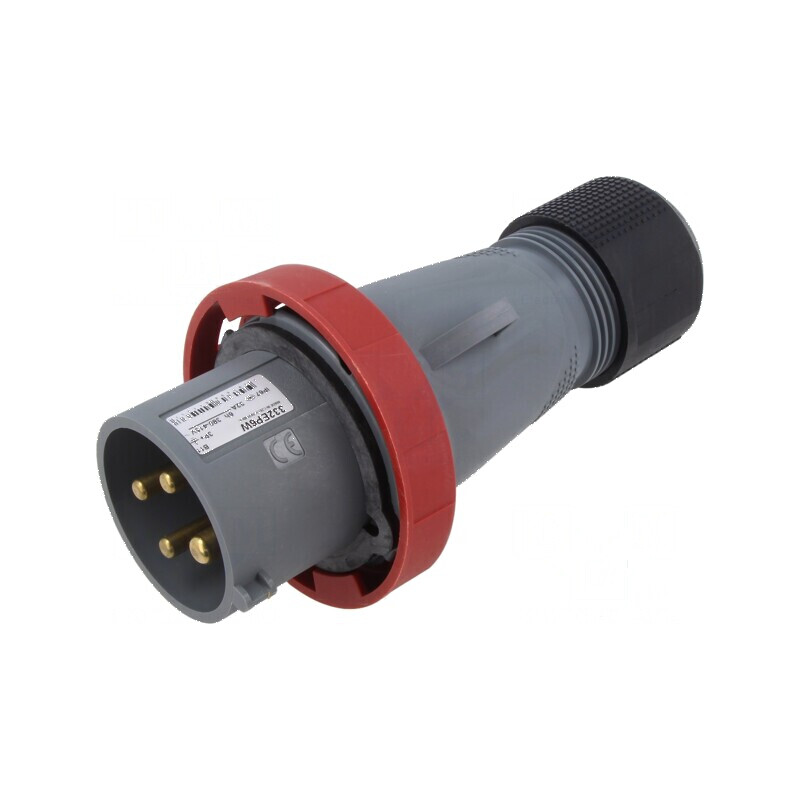Conector trifazat AC 32A 415VAC IP67 | Electronic-mag.ro | Componente Electronice