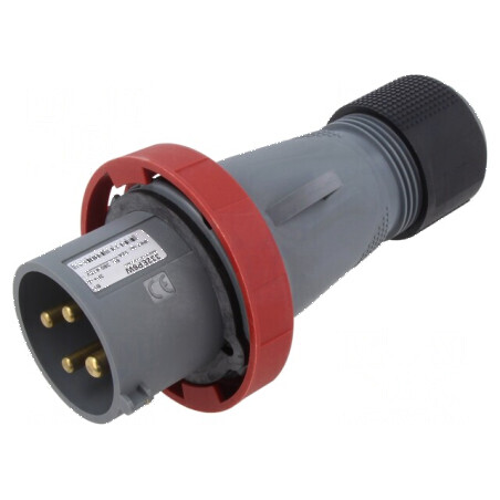 Conector trifazat AC 32A 415VAC IP67 | Electronic-mag.ro | Componente Electronice