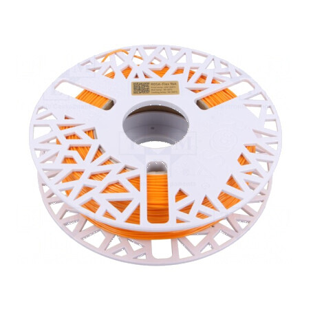 Filament portocaliu flexibil 1,75mm - 500g | Electronic-mag.ro | Componente Electronice