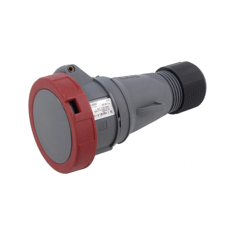 Conector AC trifazat 16A 415VAC IP67 | Electronic-mag.ro | Componente Electronice