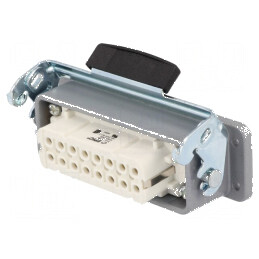 Conector HDC soclu mamă EPIC KIT PIN 16A 250V drept | Electronic-mag.ro | Componente Electronice