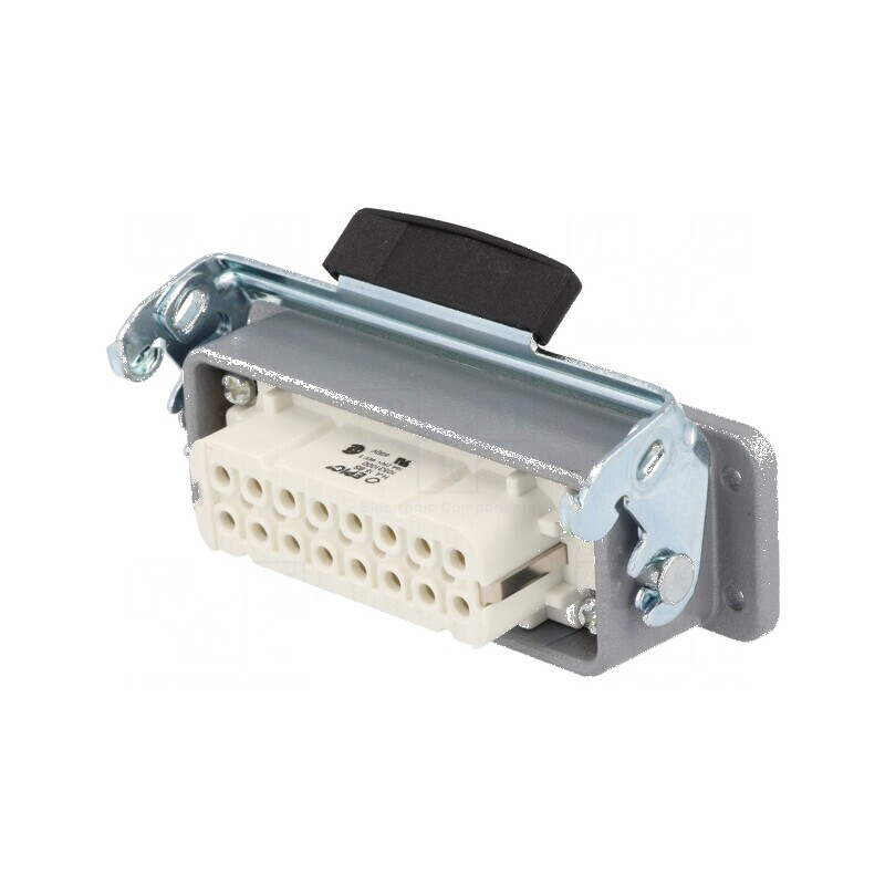 Conector HDC soclu mamă EPIC KIT PIN 16A 250V drept | Electronic-mag.ro | Componente Electronice