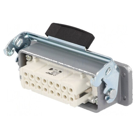 Conector HDC soclu mamă EPIC KIT PIN 16A 250V drept | Electronic-mag.ro | Componente Electronice