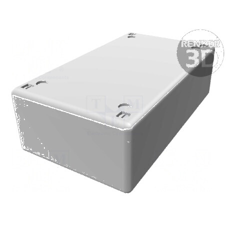 Carcasă universală cu bucșă din alamă | Electronic-mag.ro | Componente Electronice