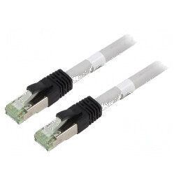 Patch cord S/FTP Cat 8.1 gri 10m | Electronic-mag.ro | Componente Electronice