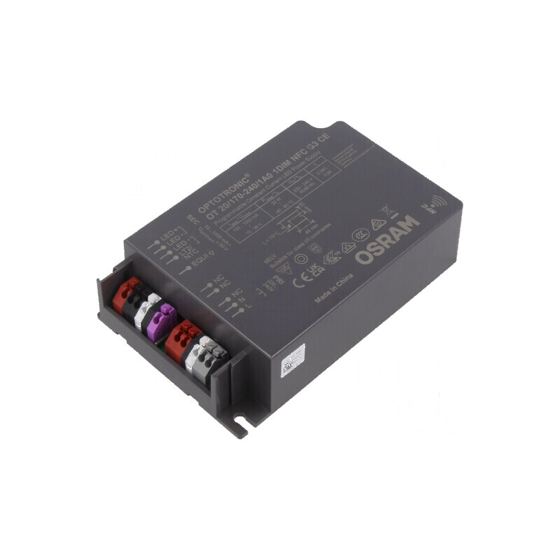 Alimentator LED pulsatoriu 22W 10-38VDC IP20 | Electronic-mag.ro | Componente Electronice