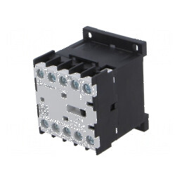 Contactor 4-polar NC NO x3 24VDC 9A DIN 6K | Electronic-mag.ro | Componente Electronice