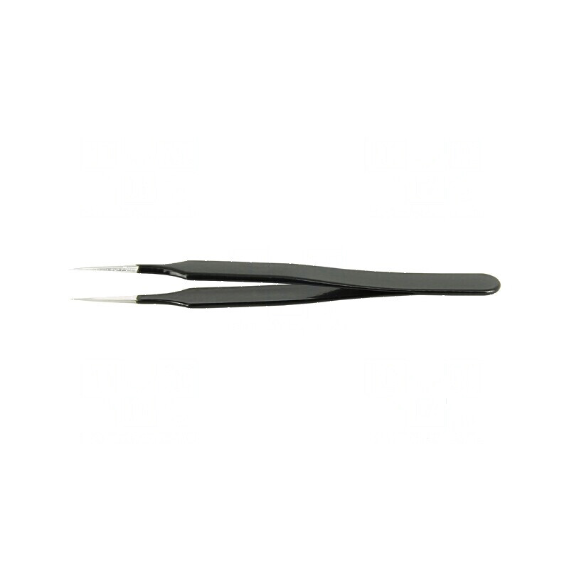 Pensetă cu vârf ascuțit ESD, 110mm | Electronic-mag.ro | Componente Electronice