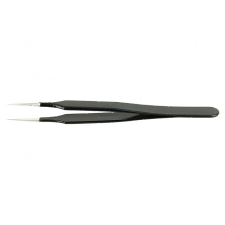Pensetă cu vârf ascuțit ESD, 110mm | Electronic-mag.ro | Componente Electronice