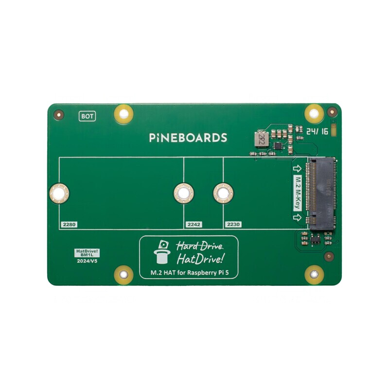 Adaptor PCIe Raspberry Pi 5 - Placă de expansiune 90x56mm 3A | Electronic-mag.ro | Componente Electronice